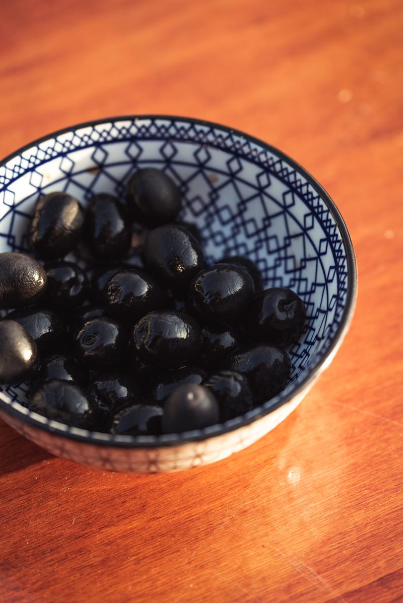 Black Food Halloween Quiz Black olives