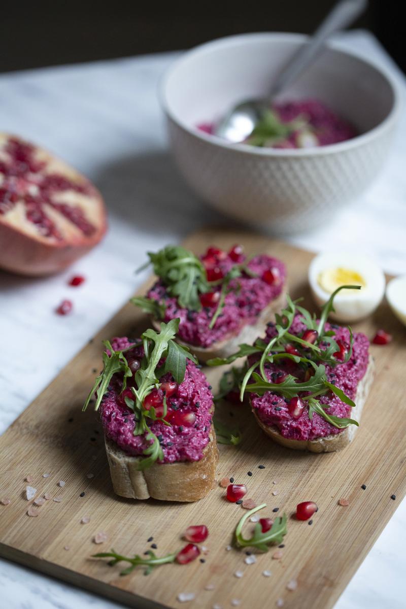 We’ll Guess What 🍁 Season You Were Born In, But You Have to Pick a Food in Every 🌈 Color First Beetroot toast