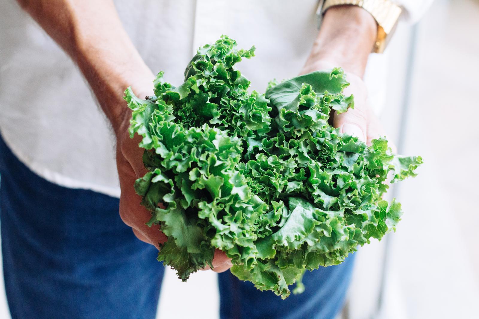 Pick a Food for Every 🌈 Color and We’ll Tell You the Age of Your Taste Buds Kale
