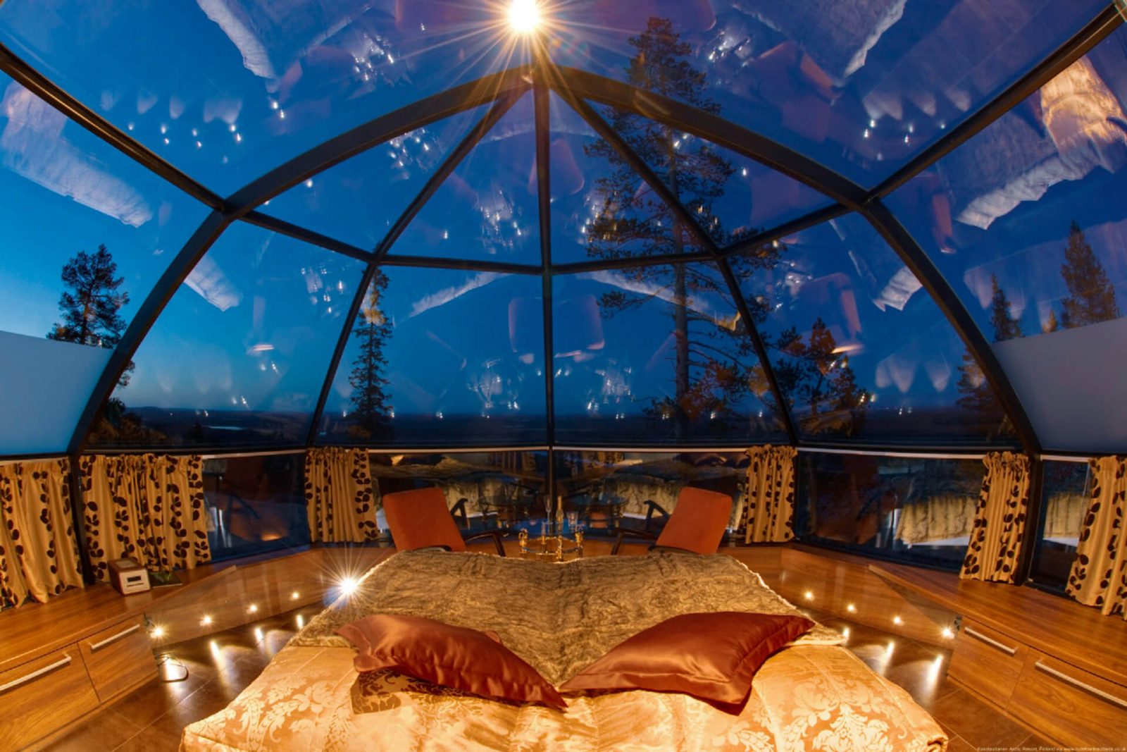 This Travel Quiz Is Scientifically Designed to Determine the Time Period You Belong in Lapland, Finland glass igloo hotel