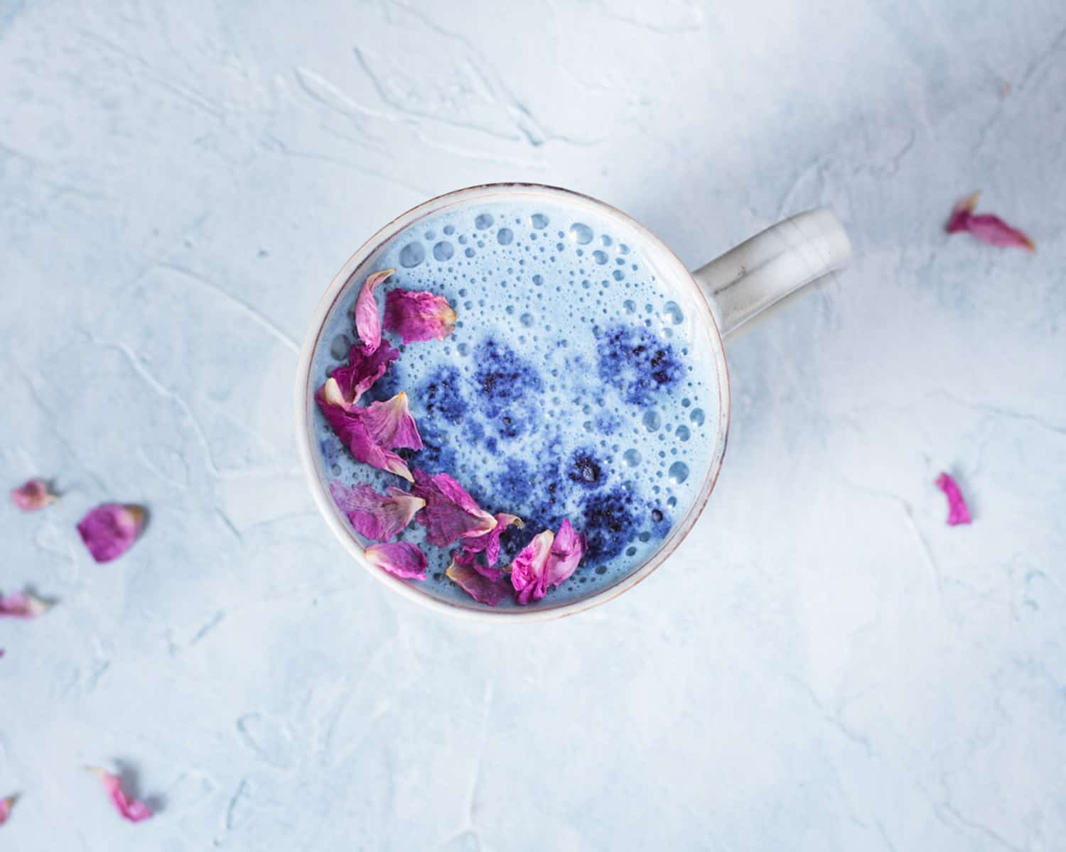 What Color Is Your Love Energy? Play This Color-Coded Food Quiz Butterfly pea latte