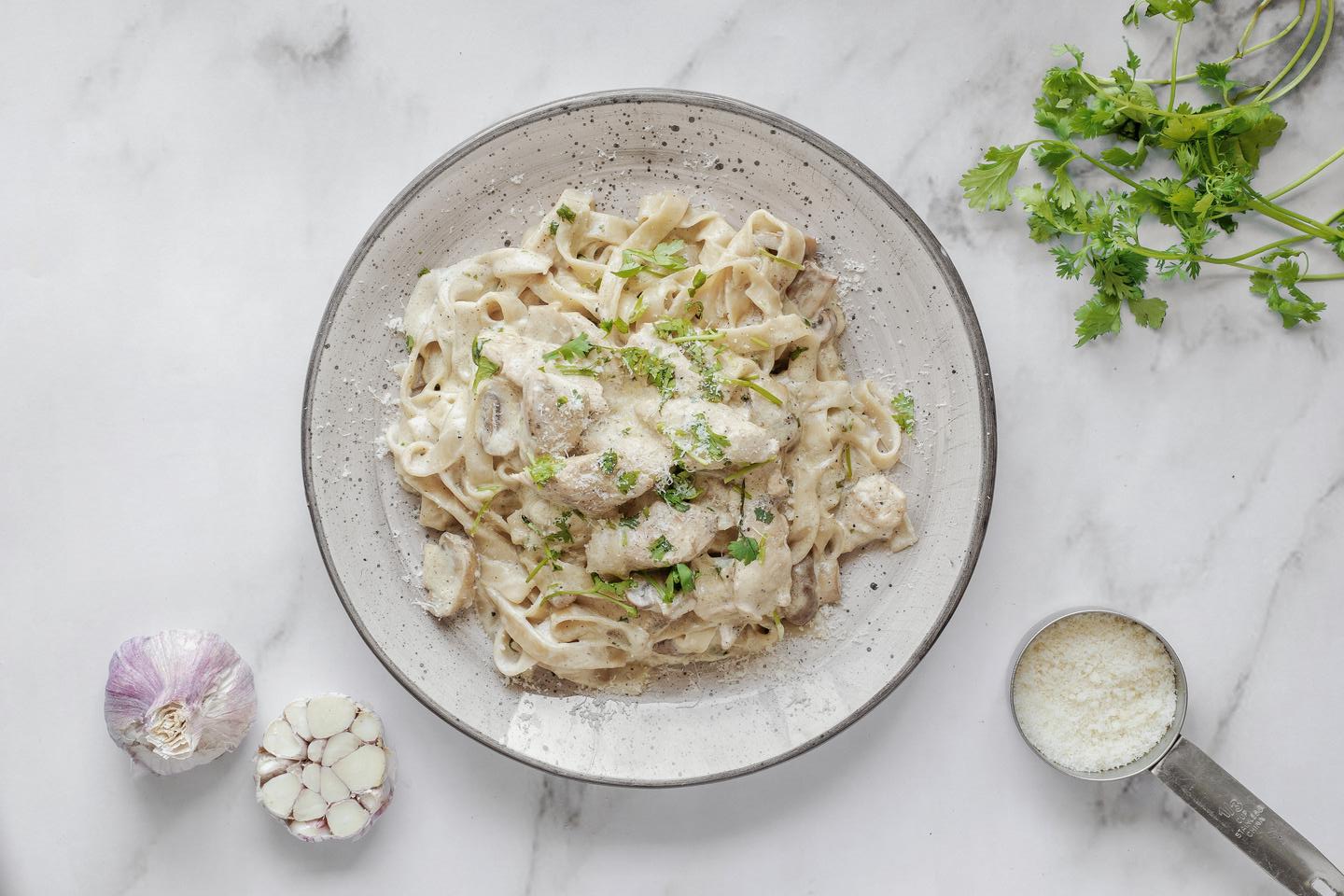 Shop for Ready-To-Eat Meals 🍱 at the Grocery Store and We Will Determine Your Age Group Fettuccine alfredo pasta