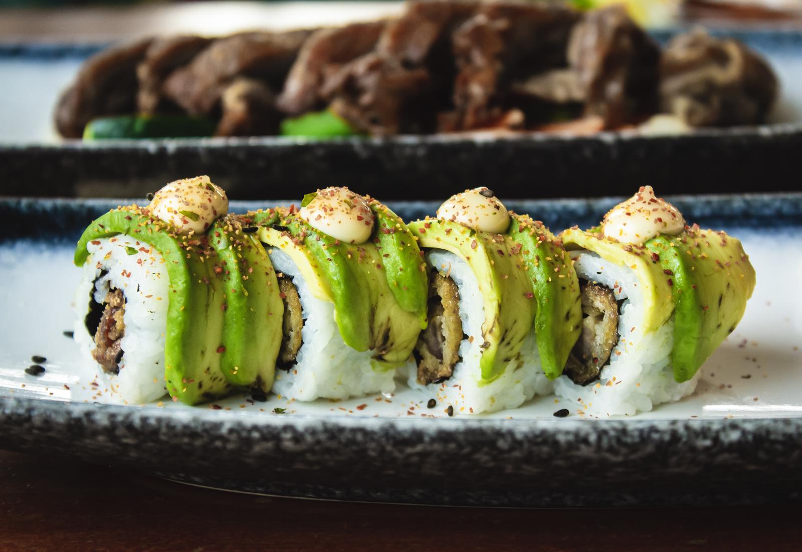 Foods Named After Animals Quiz Dragon roll sushi
