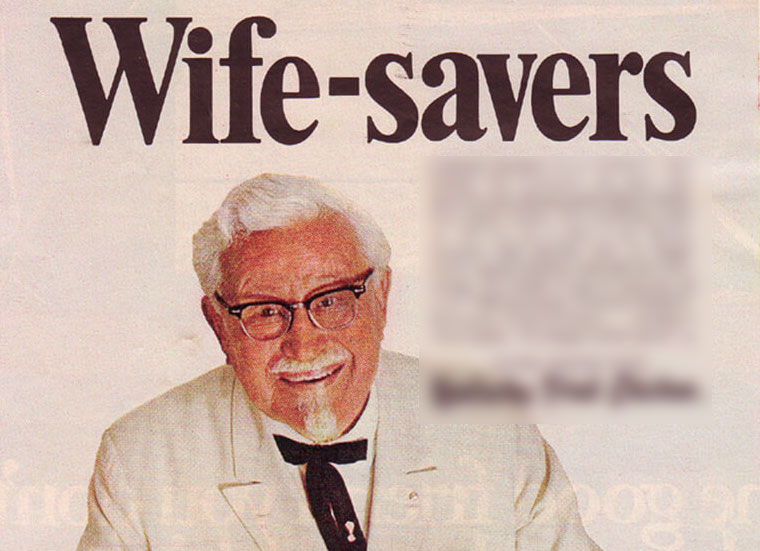 Let’s Go Back in Time! Can You Get 18/24 on This Vintage Ads Quiz? Wife-savers vintage ad edit