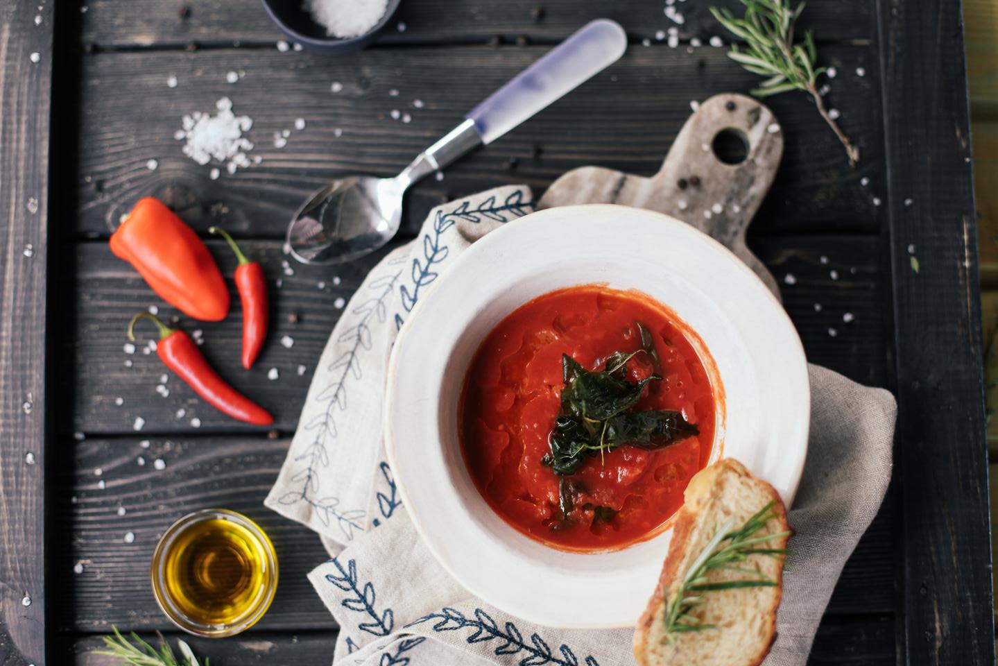 🍴 Design a Menu for Your New Restaurant to Find Out What You Should Have for Dinner Gazpacho