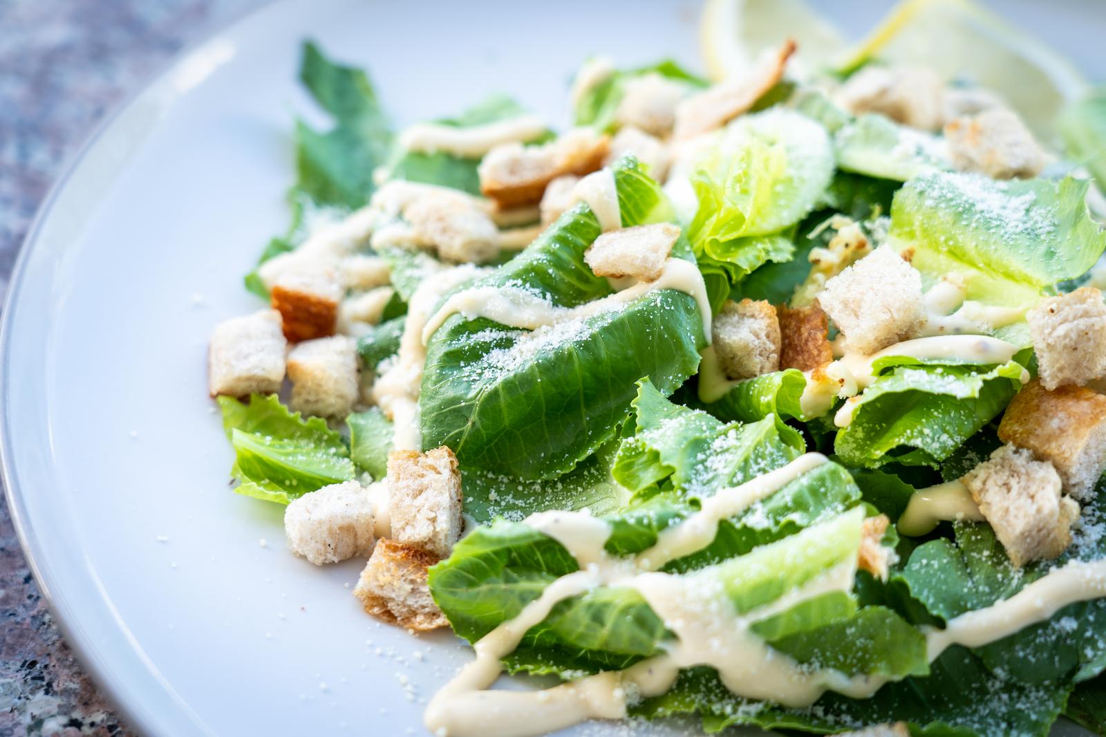 🍴 Design a Menu for Your New Restaurant to Find Out What You Should Have for Dinner Caesar salad