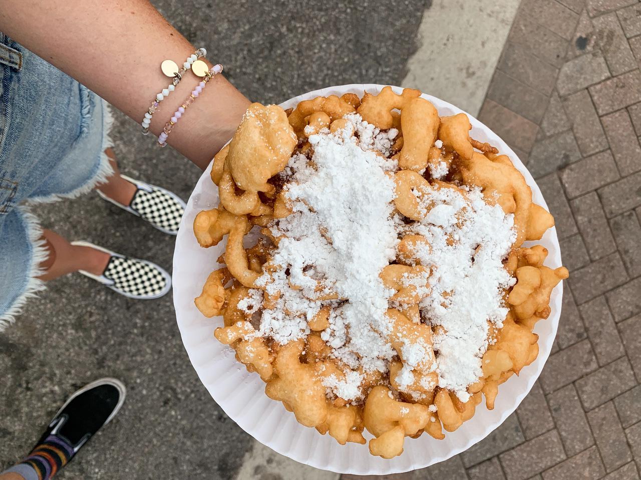 Eat a TON of Your 🍩 Favorite Foods If You Want Us to Tell Your Fortune 🥠 Funnel cake