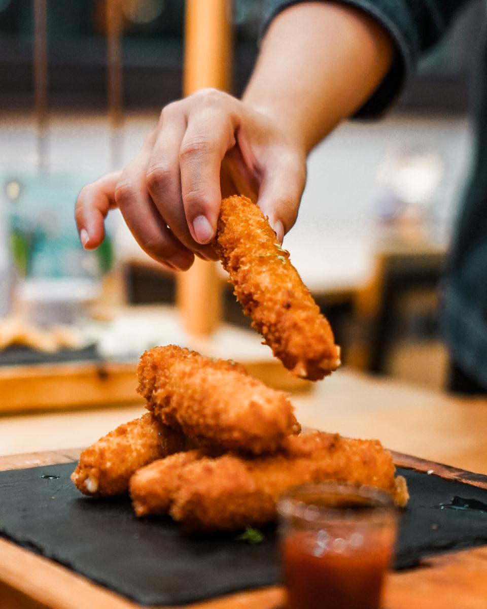 Build Burger & I'll Reveal Condiment That Is You Quiz Mozzarella sticks