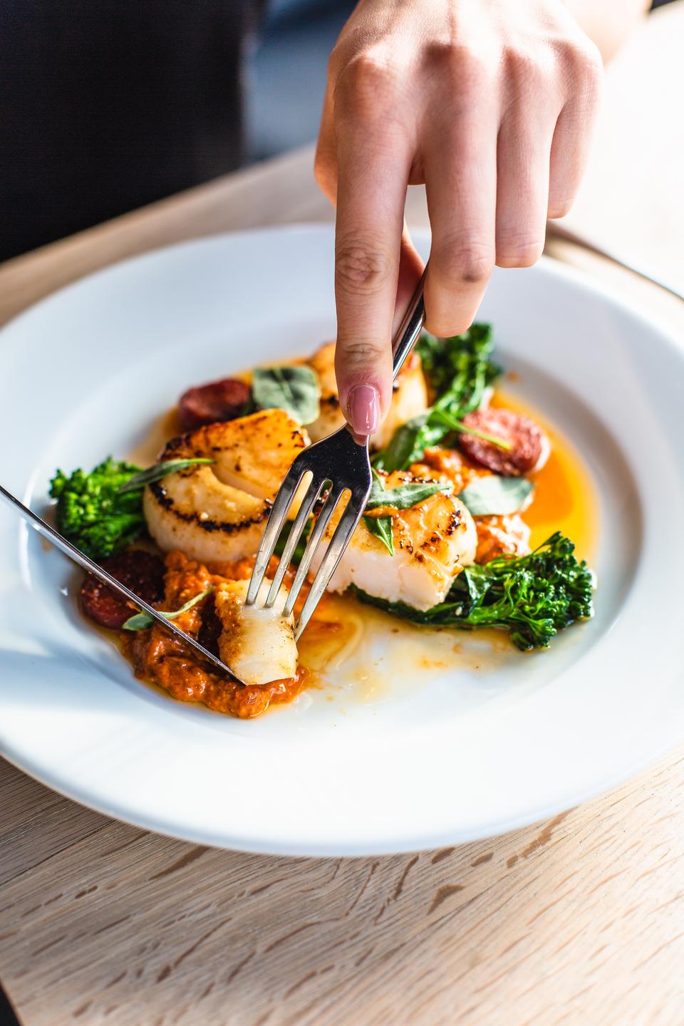 Eat a TON of Your 🍩 Favorite Foods If You Want Us to Tell Your Fortune 🥠 Seared scallops