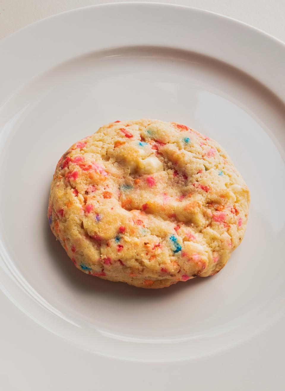 Food Element Quiz Confetti cookies