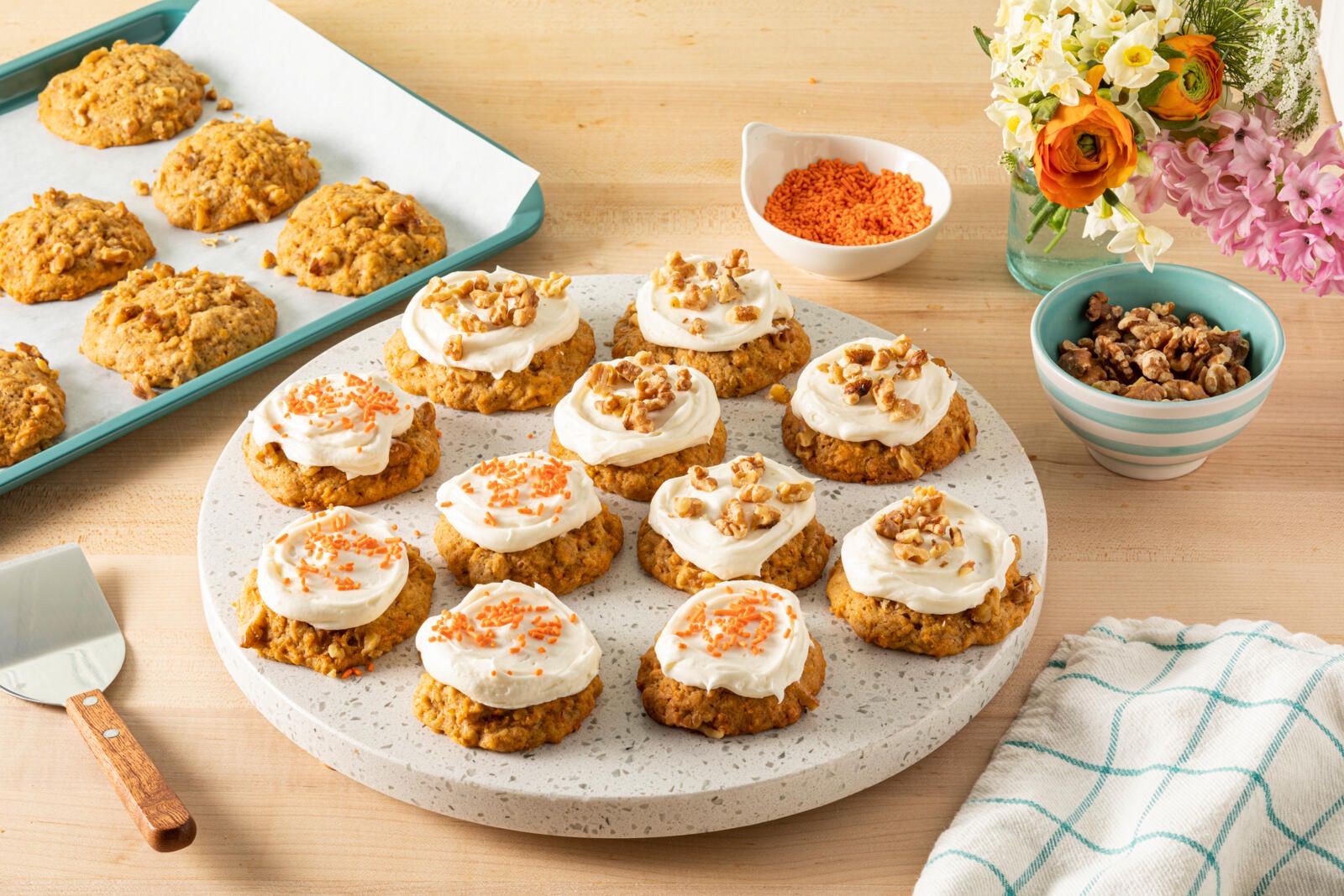 Carrot cake cookies