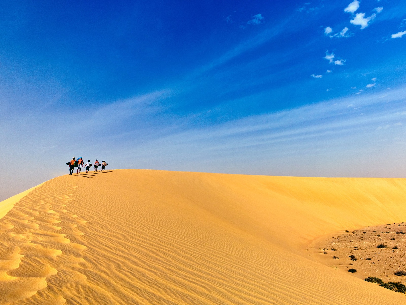 We Know How Brave You Are Based on the Adventurous Activities You Are Willing to Take Part in Sand surf in the Sahara Desert