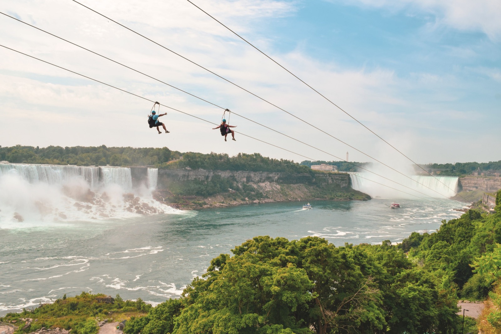 We Know How Brave You Are Based on the Adventurous Activities You Are Willing to Take Part in Zip line over Niagara Falls