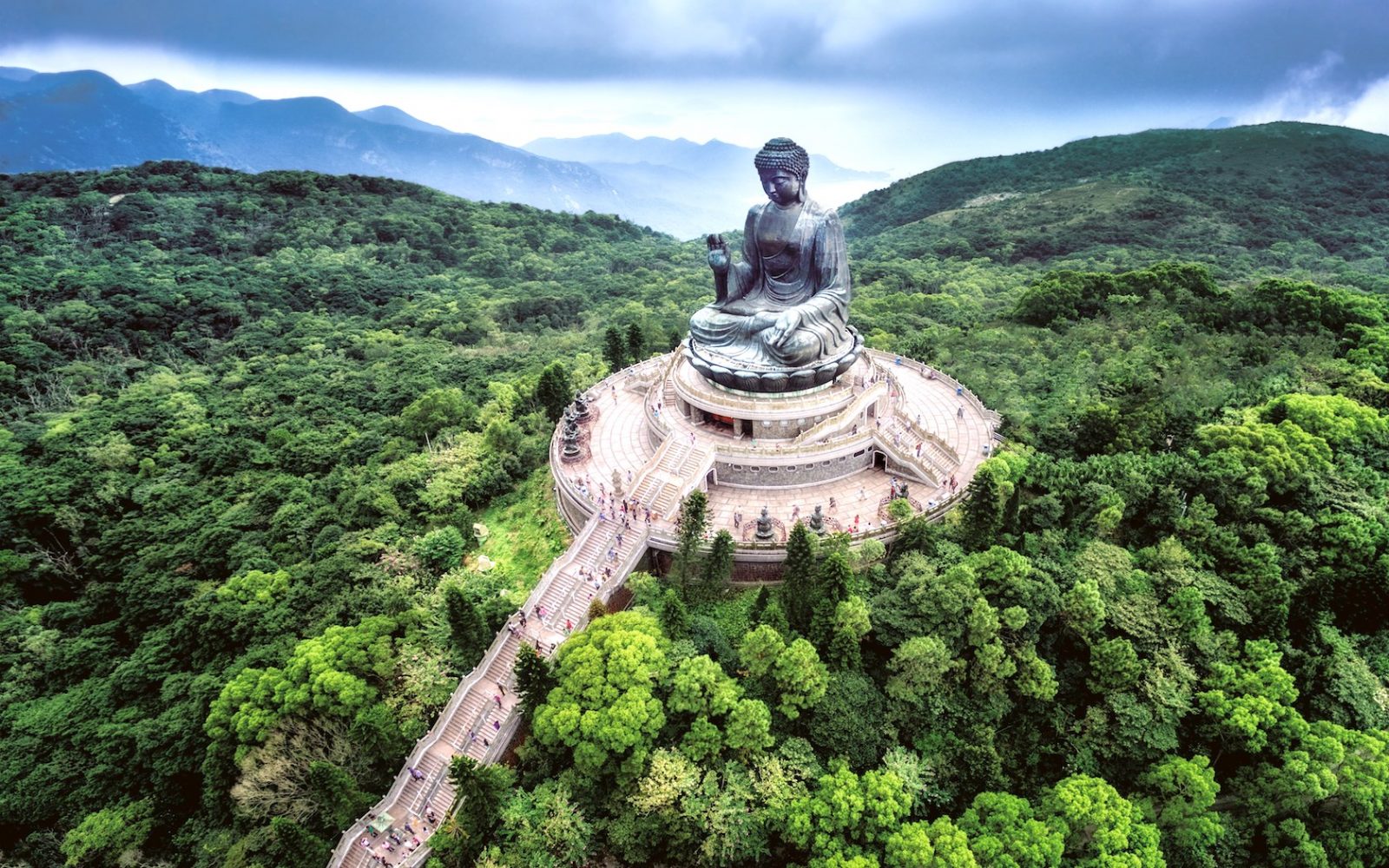 Landmarks Quiz Tian Tan Buddha, Big Buddha statue, Hong Kong