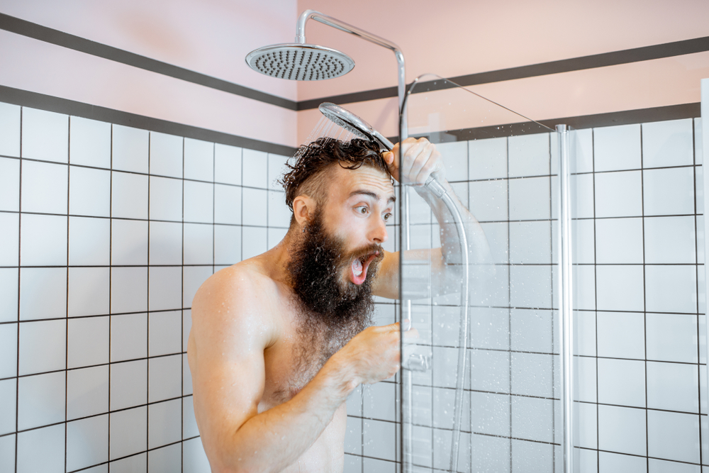Man-Shocked-by-Cold-Shower