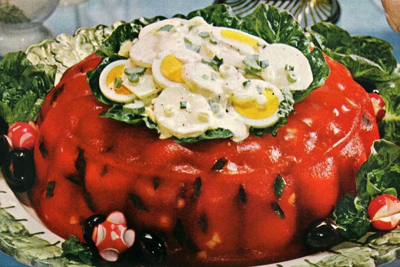 Trust Me, I Can Tell Which Generation You’re from Based on the Retro Food You Like tomato aspic with potato salad