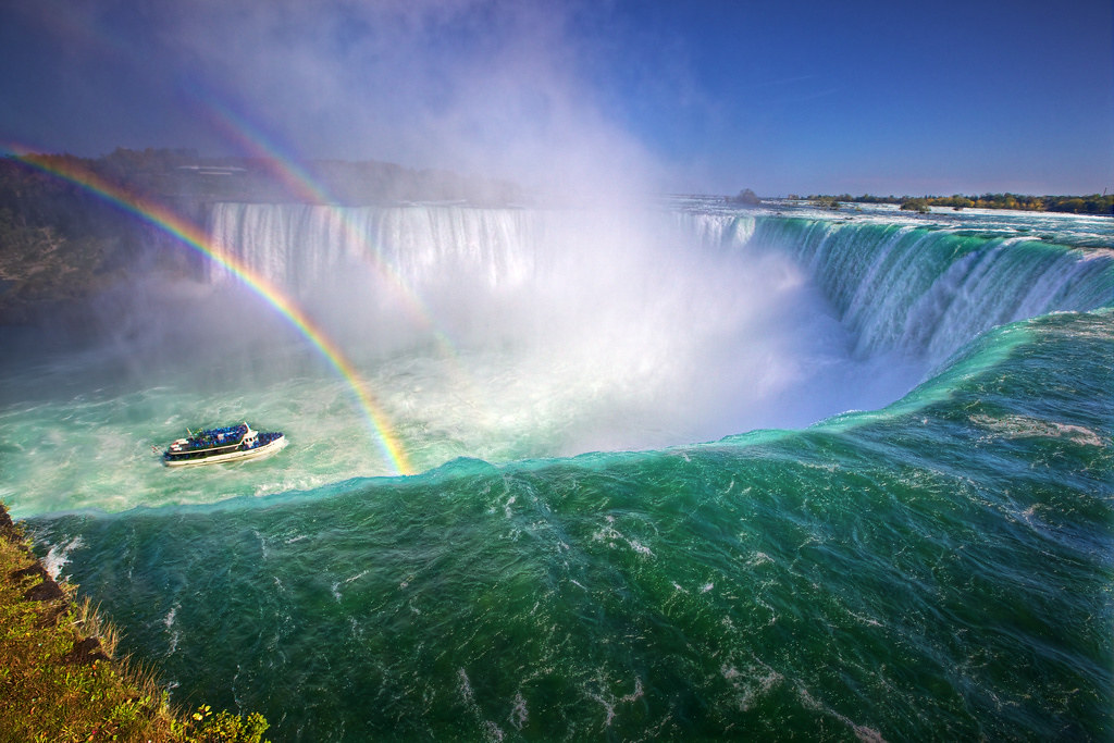 People With Exceptionally High IQ Will Find This 20-Question Mixed Knowledge Test Exceptionally Easy Niagara Falls double rainbow
