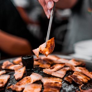 What Squid Game Character Are You? Quiz Samgyeopsal (grilled pork belly)