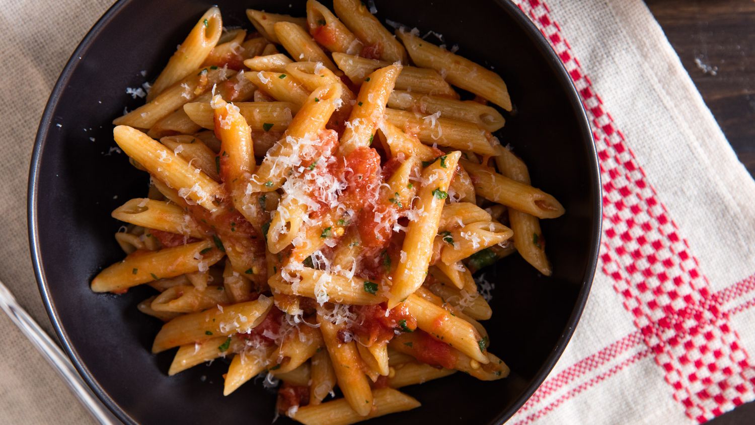 Penne Arrabiata pasta