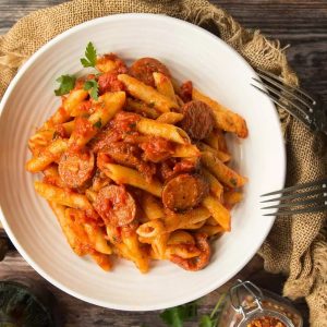 Did You Know I Can Tell How Adventurous You Are Purely by the Assorted International Foods You Choose? Penne arrabiata