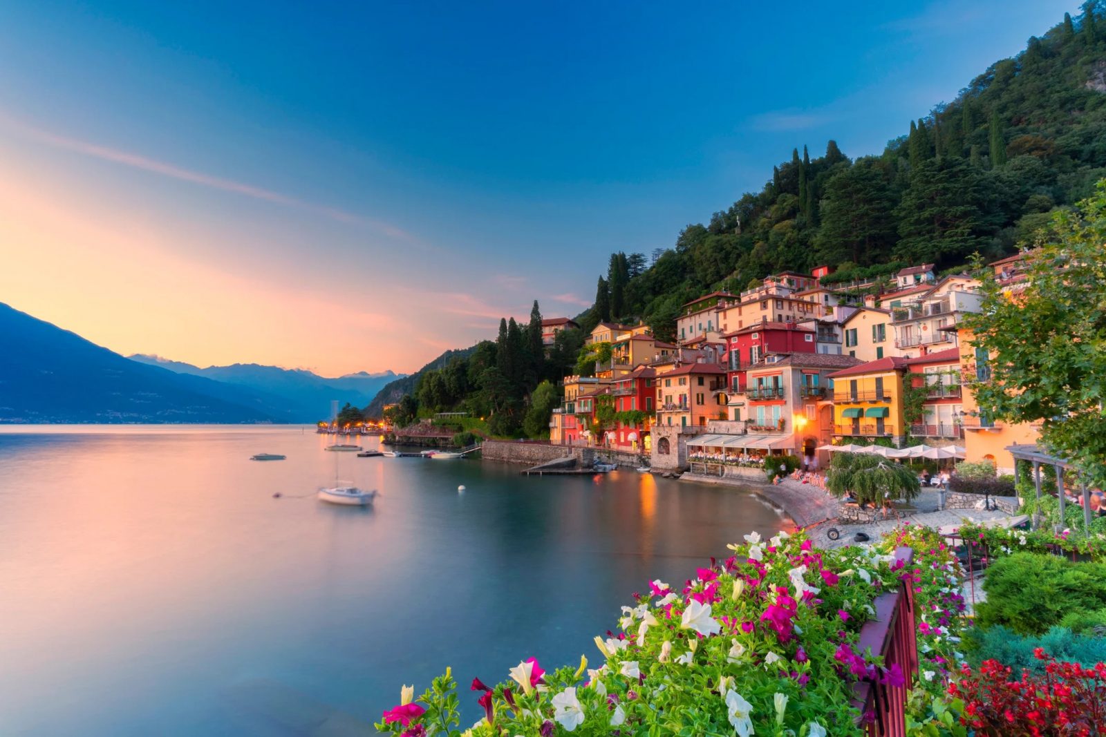 Spring Geography Quiz Lake Como, Lombardy, Italy