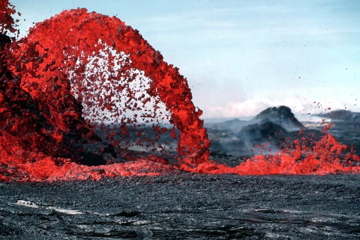 Solar System Quiz Volcano Magma lava