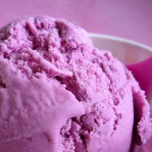 Purple Food Blackberry ice cream