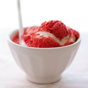 Colorful Ice Cream Guess Your Age Quiz Red velvet ice cream