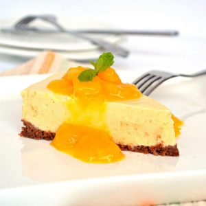 Cake Vibe Quiz Mango cheesecake