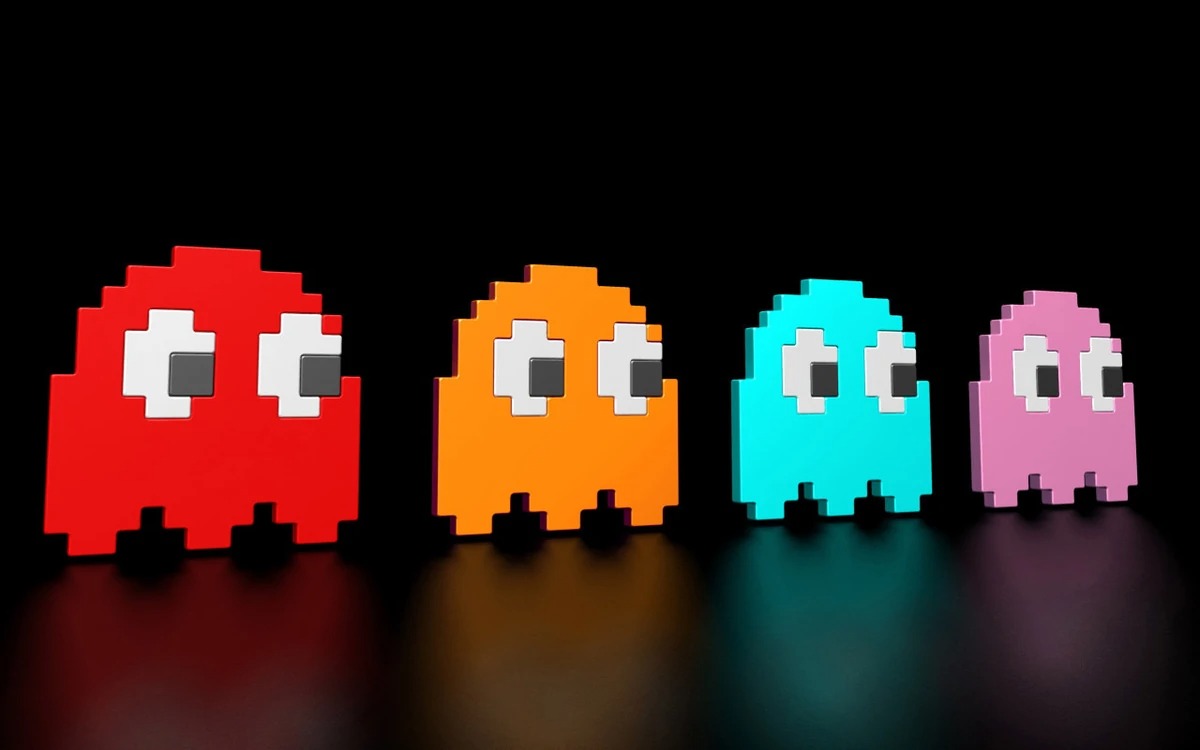 Useless Trivia Quiz Pac-Man ghosts