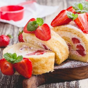 Eat At Strawberry Buffet To Know What Berry You Are Quiz Strawberry roll cake