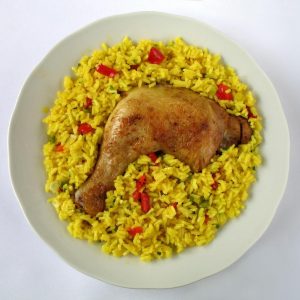 Which Quirky Dessert Are You? Quiz Arroz con pollo (Latin rice with chicken)