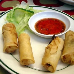 Appetizers Quiz Vegetable spring rolls