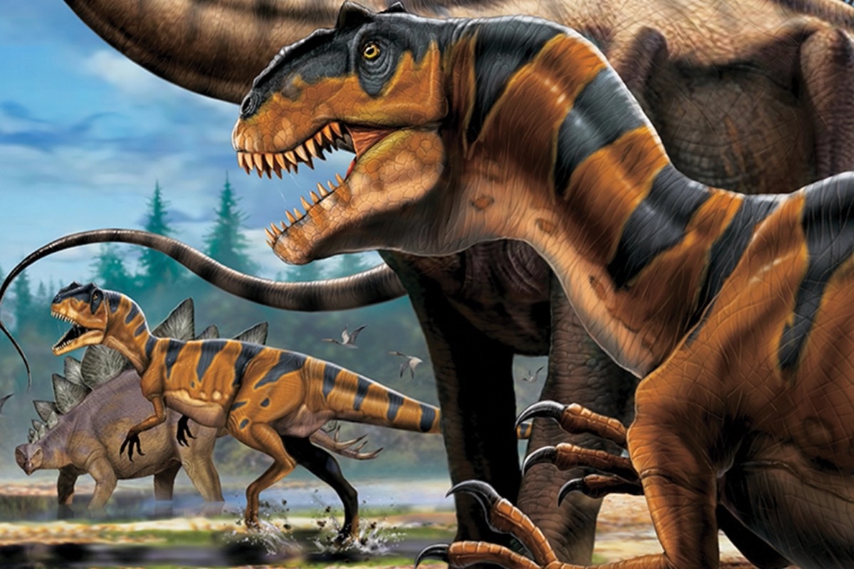 Chronological Timeline Quiz Allosaurus dinosaur