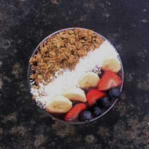 Breakfast A-Z Quiz Açaí bowl