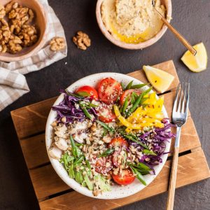 Veggie Personality Quiz Salad bar