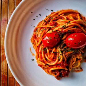 🍴 Design a Menu for Your New Restaurant to Find Out What You Should Have for Dinner Spaghetti with red sauce (extra parmesan)