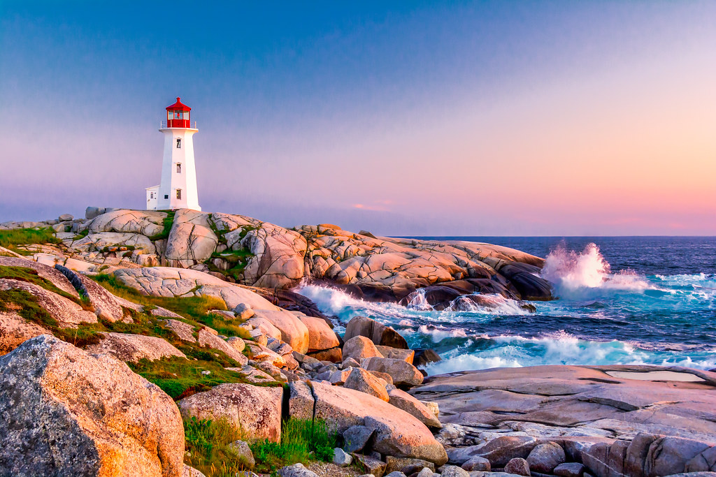 Can You Pass This 40-Question Geography Test That Gets Progressively Harder With Each Question? Peggys Point Lighthouse, Peggy's Cove, Nova Scotia, Canada