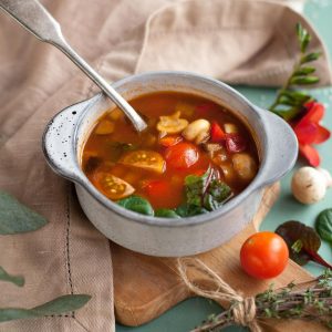 🍴 Design a Menu for Your New Restaurant to Find Out What You Should Have for Dinner Vegetable soup