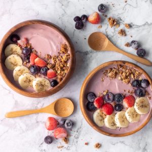 Enjoy Rainbow Breakfast & I'll Guess Age Food Quiz Acai bowl