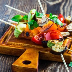 Appetizers Quiz Veggie kabobs