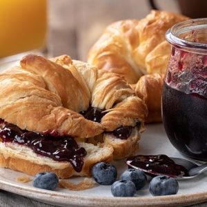 Pick Your Favorite Dish for Each Ingredient If You Wanna Know What Dessert Flavor You Are Blueberry croissant