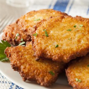 🌮 Eat an International Food for Every Letter of the Alphabet If You Want Us to Guess Your Generation Latke (Jewish potato pancake or fritter)