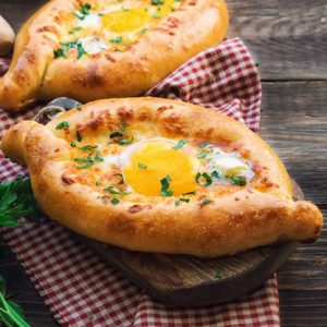 This Street Food Quiz Knows Which Monument You Are Khachapuri (Georgian cheese-filled bread)