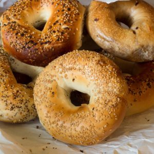 Which Coffee Chain Am I? Plain bagel with cream cheese