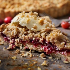 Fall Food Quiz Apple cranberry crisp