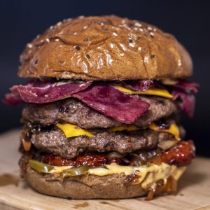 Purple Food Beetroot burger