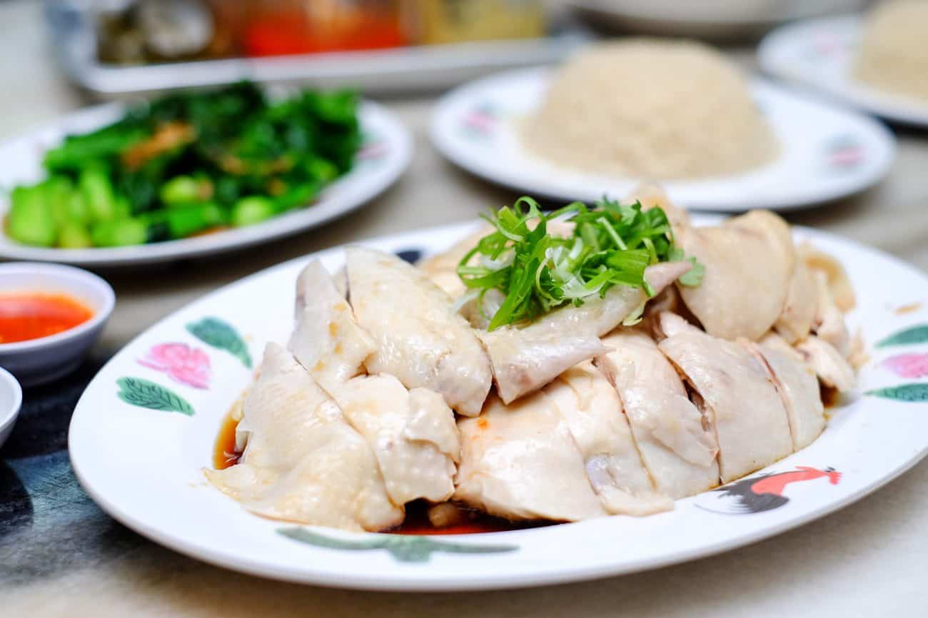 Hainanese chicken rice