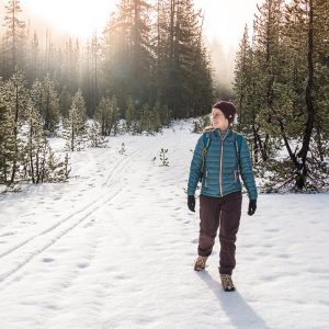 Which Winter Comfort Food Are You? Quiz Hiking in the snow