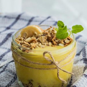 Winter A-Z Quiz Yellow pudding